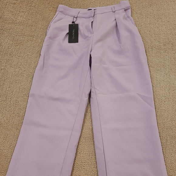High waist wide leg trousers - Picture 3 of 8